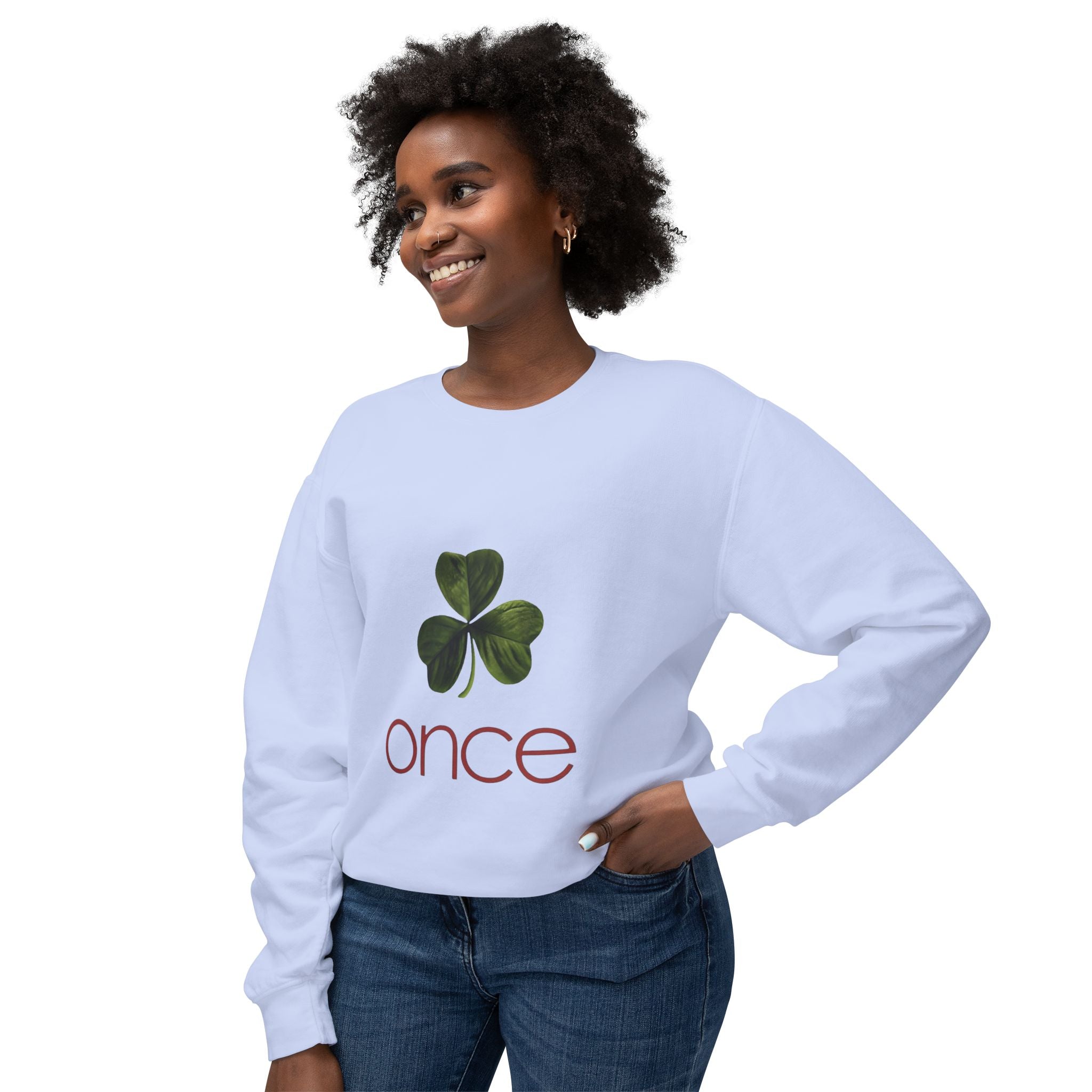 Once Unisex Lightweight Crewneck Sweatshirt