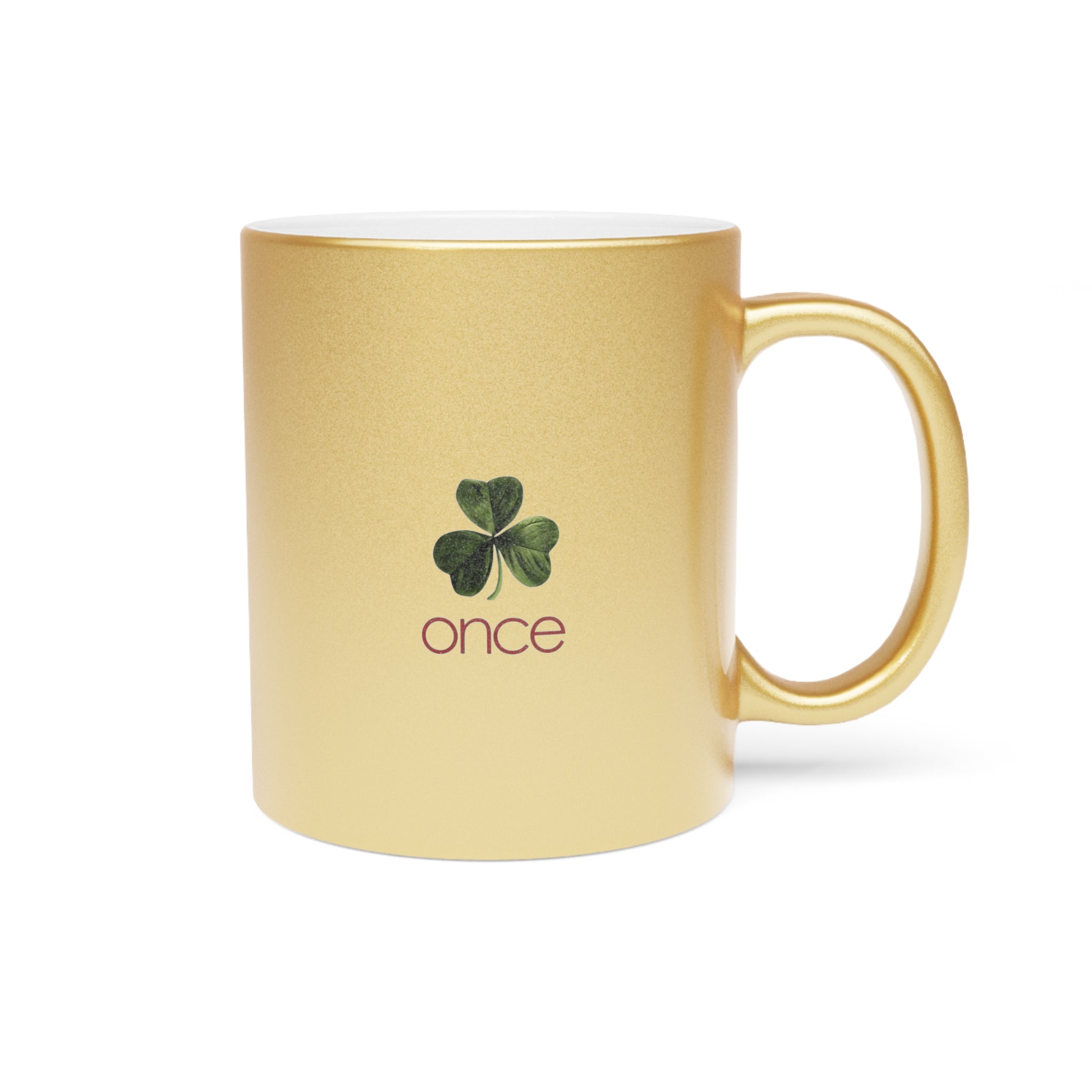 Once Metallic Mug (Silver\Gold)