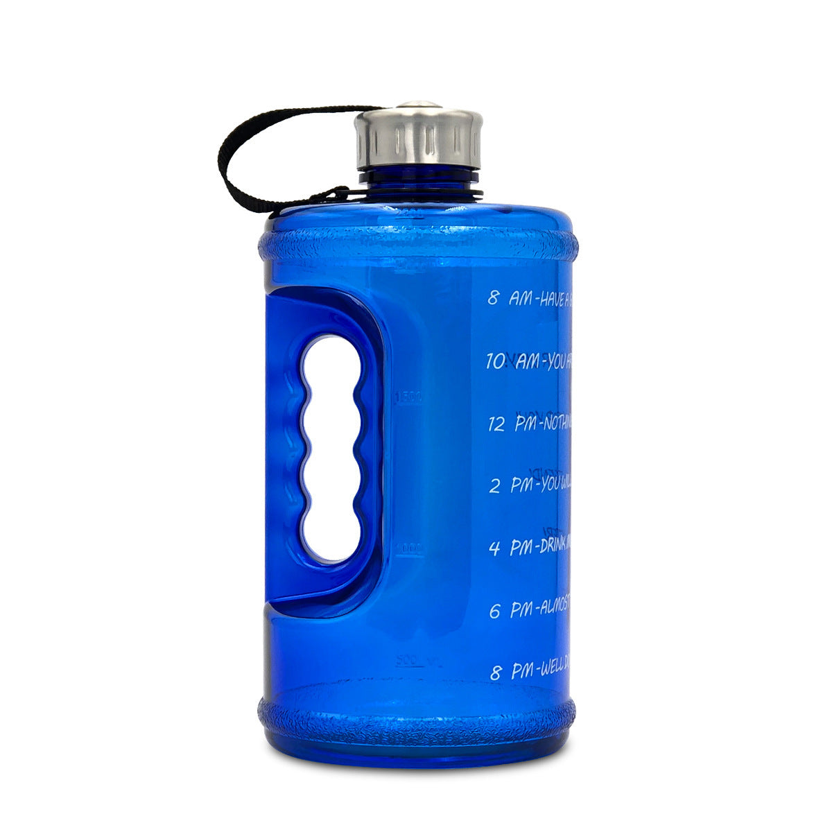 2.2L Sports Bottle Gradient Plastic Gym Large Capacity