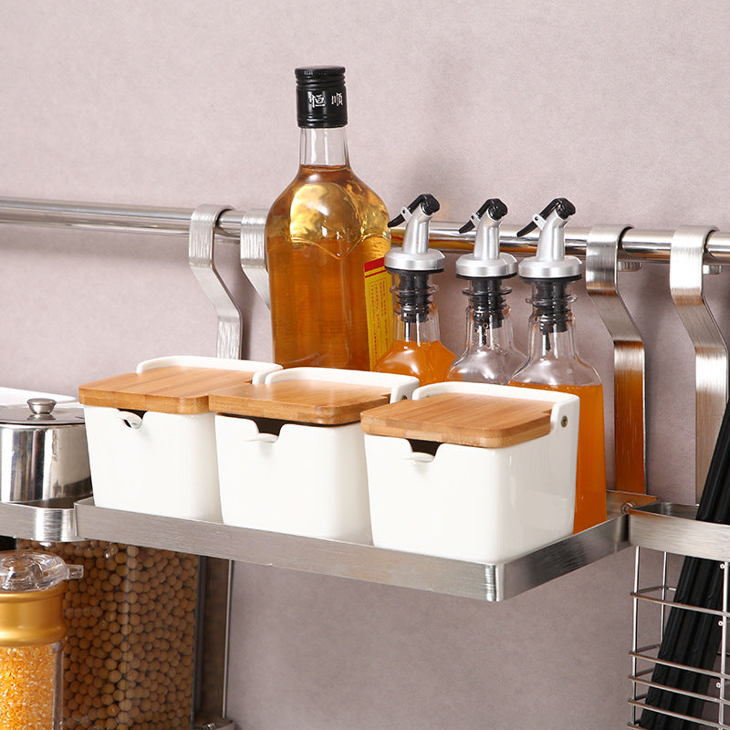 Stainless Steel Kitchen Organizer – Multifunction Dish Drying Rack & Wall-Mounted Storage Holder