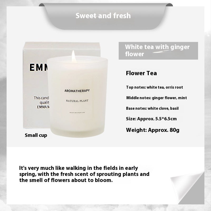 Elegant Scented Candles with Wooden Lids for Home Decor