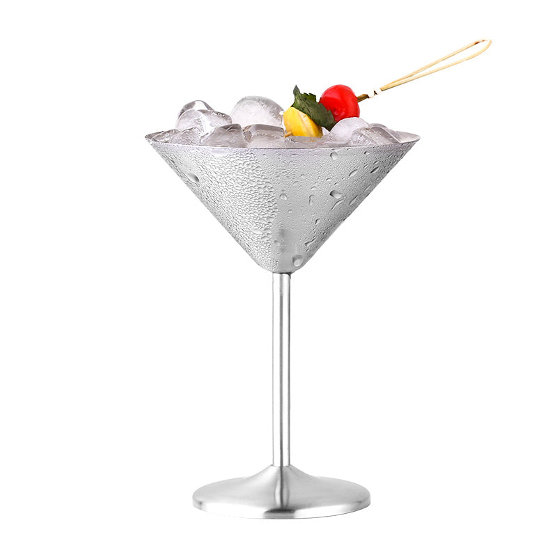 Stainless Steel Cocktail & Martini Glass