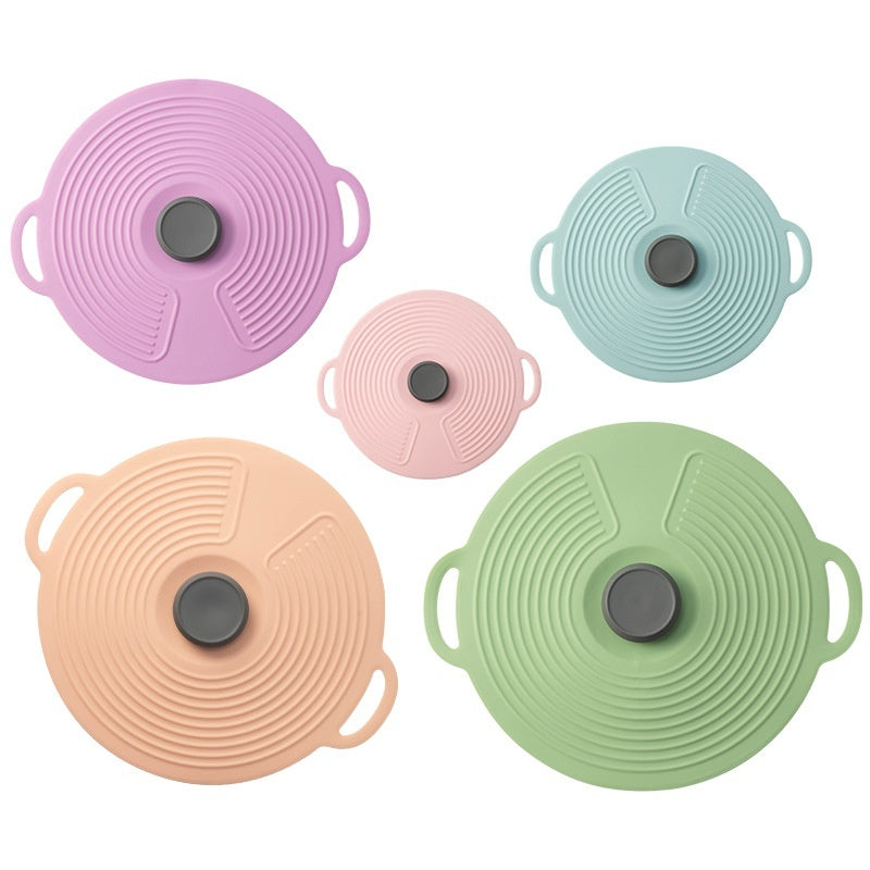 Two-Tone Silicone Lid – Airtight, Spill-Proof & Multi-Purpose