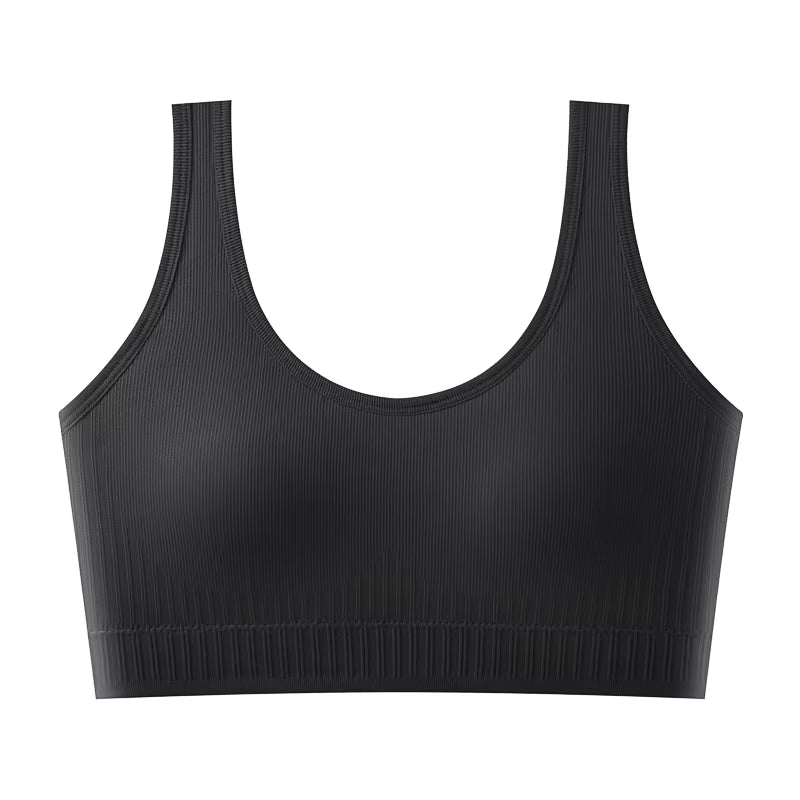 Breathable Sports Bra Anti-Sweat Fitness Top Women Seamless Yoga Bra Shockproof Crop Top Push up Sport Bra Gym Workout Top