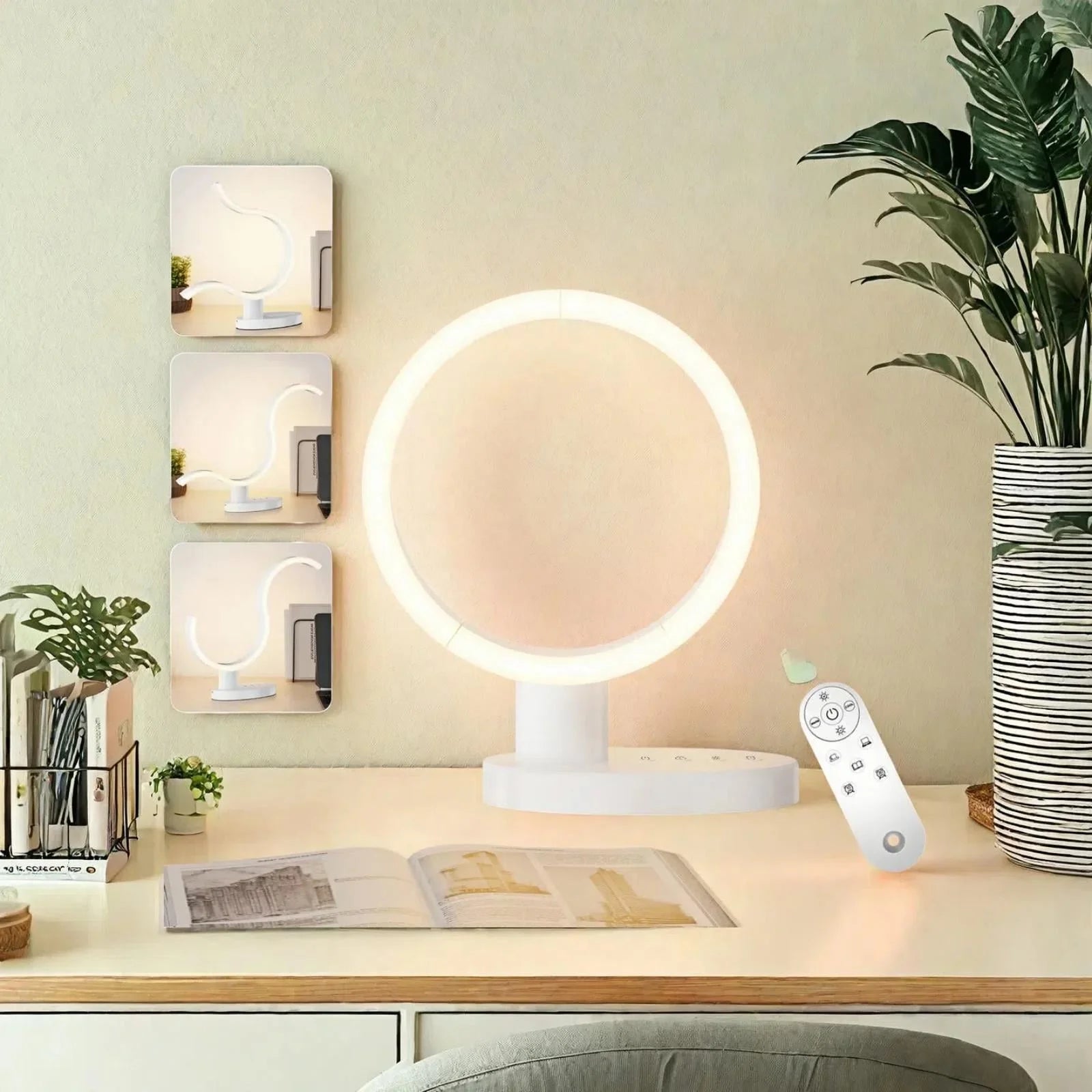 Transformable LED Desk Lamp, Bedside Desk Lamps for Bedroom