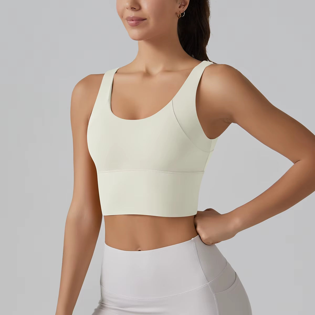 New Fitness Top Women's Push up Running Gym