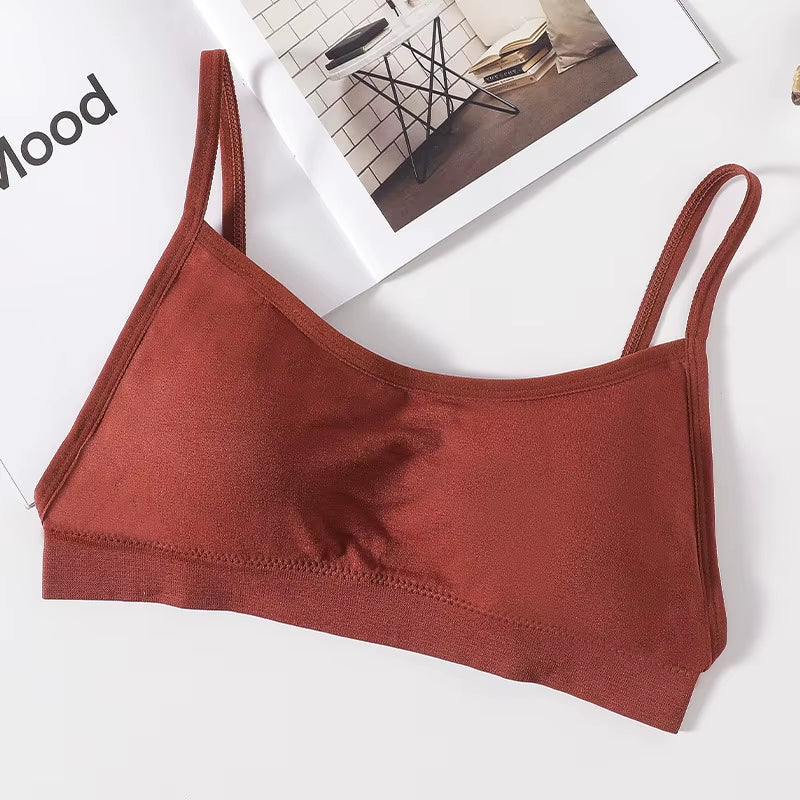 Women Seamless Bras Women'S Bra Top Female Underwear Sexy Lingerie Removable Pad Bandeau Backless Fitness Top Wireless Bralette