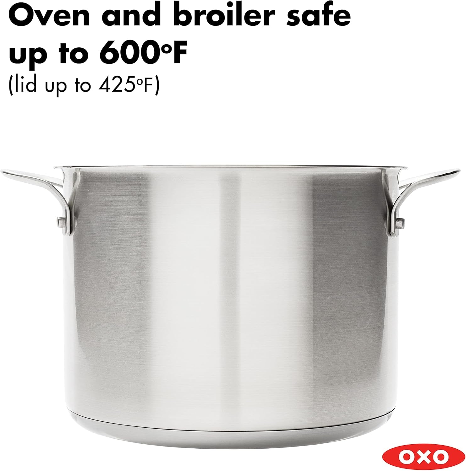 8.4QT Stainless Steel Multipurpose Boiler Pot with Steamer Insert & Glass Lid, Dishwasher Safe