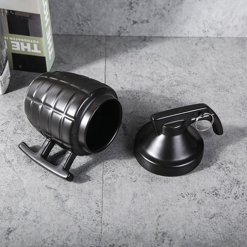 Grenade Mug: Brew Up Some Attitude!