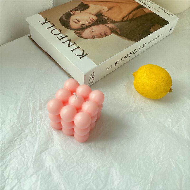 Scented Bubble Cube Candle