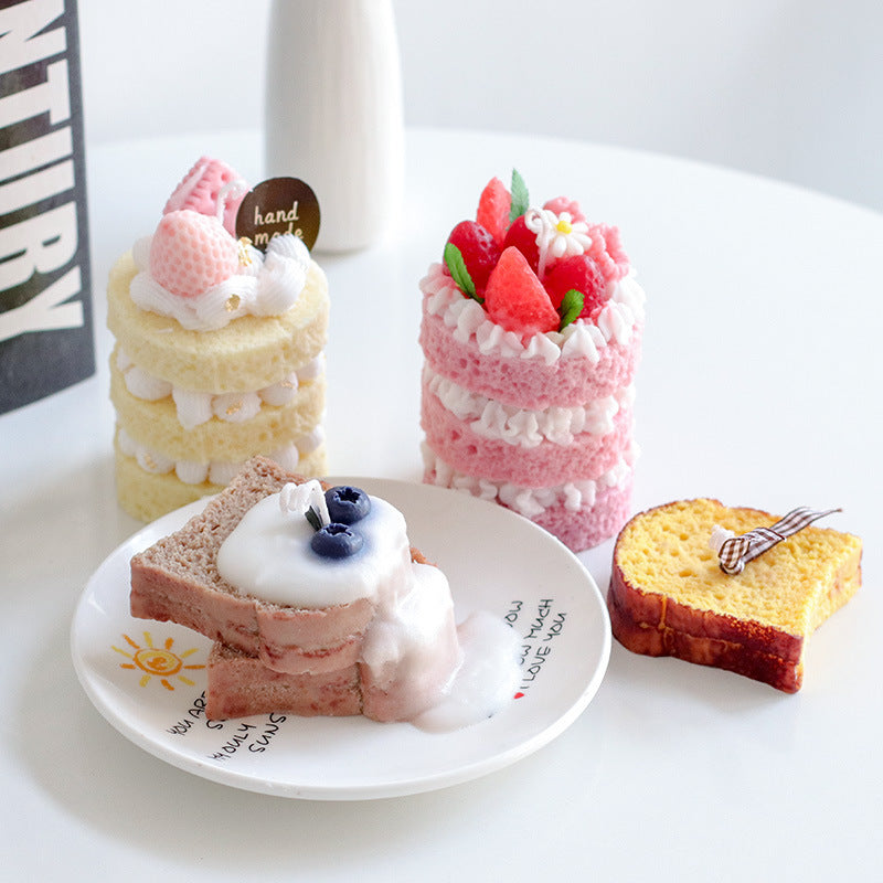 Cake DIY Scented Candle Silicone Mold