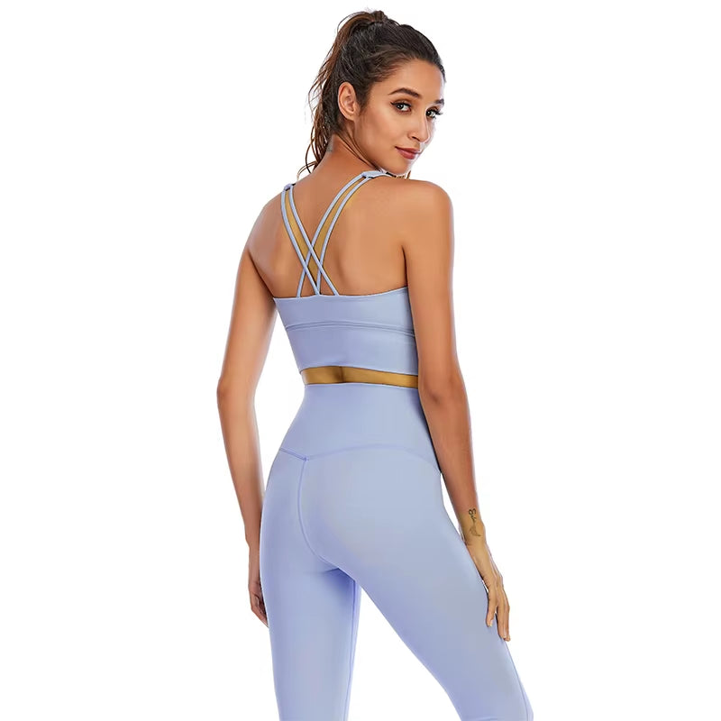Naked-Feel High Waist Fitness Suit for Women