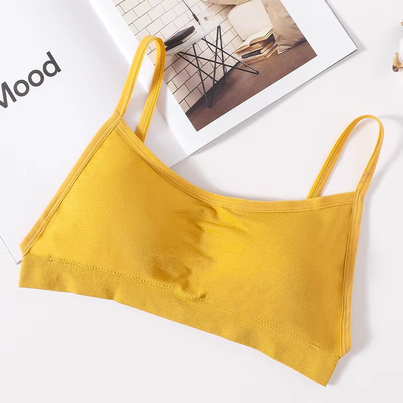 Women Seamless Bras Women'S Bra Top Female Underwear Sexy Lingerie Removable Pad Bandeau Backless Fitness Top Wireless Bralette
