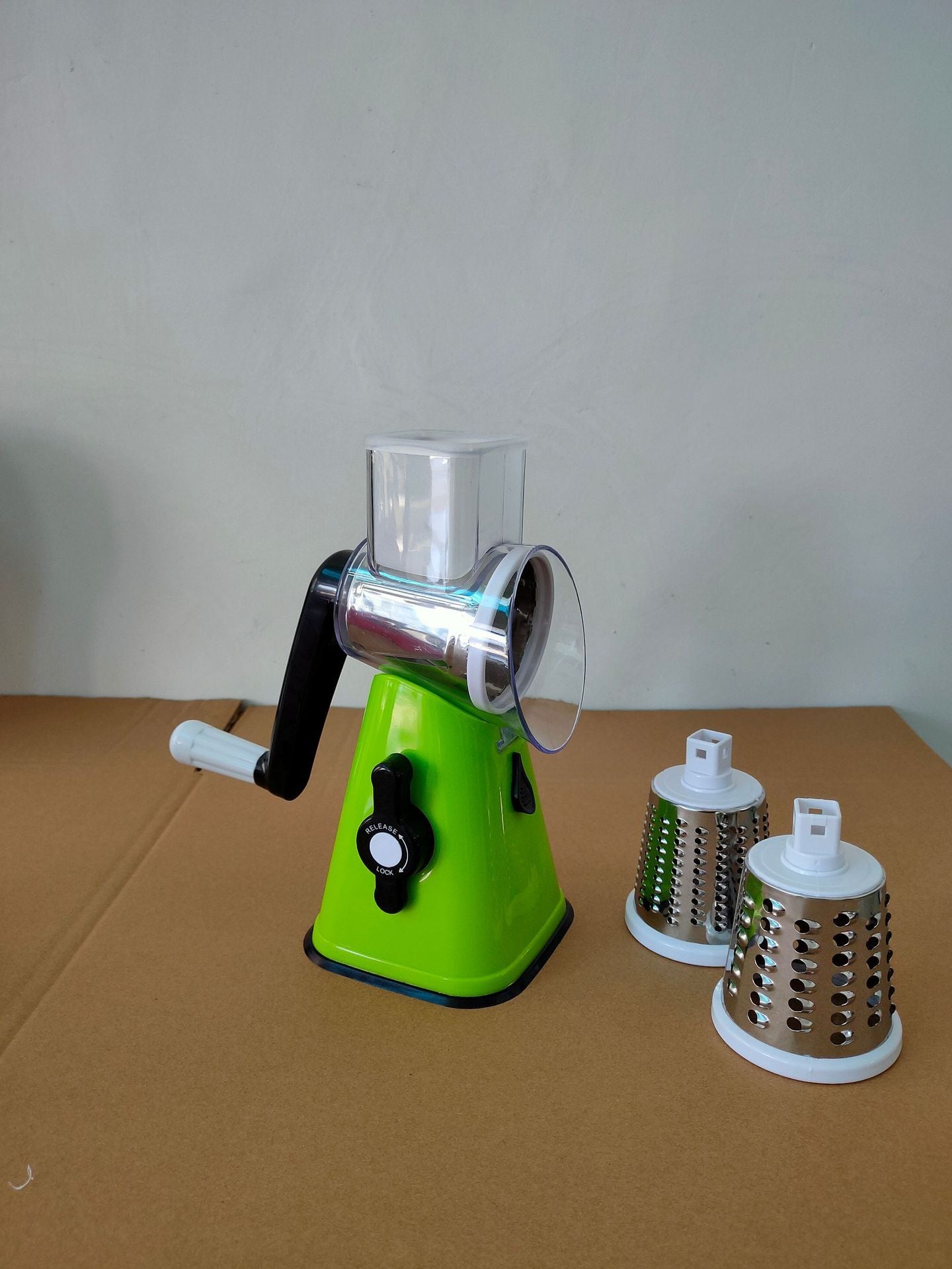 Multi-functional Hand Drum Vegetable Cutter Slicer