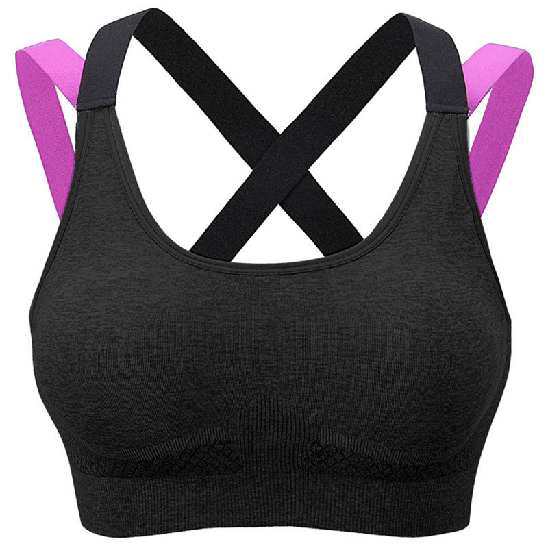 Dual-Strap Crossback Sports Bra