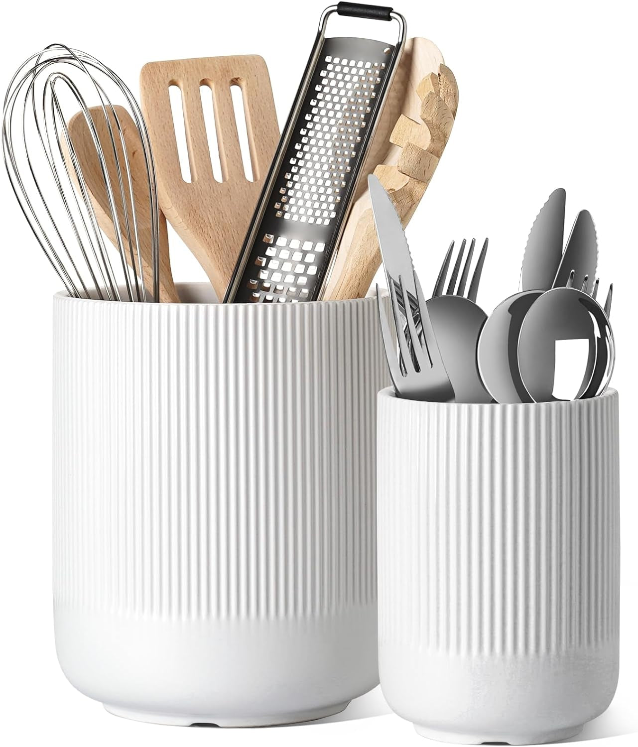 Ceramic Utensil Holder Set