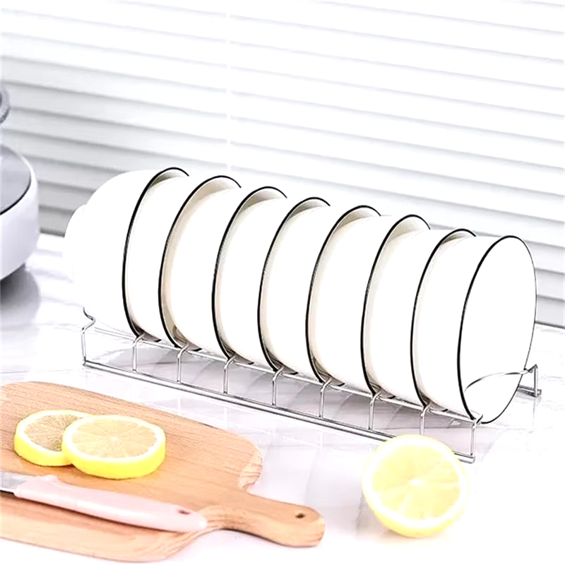 Stainless Steel Kitchen Organizer Dish Rack Household Kitchen Drainage Rack