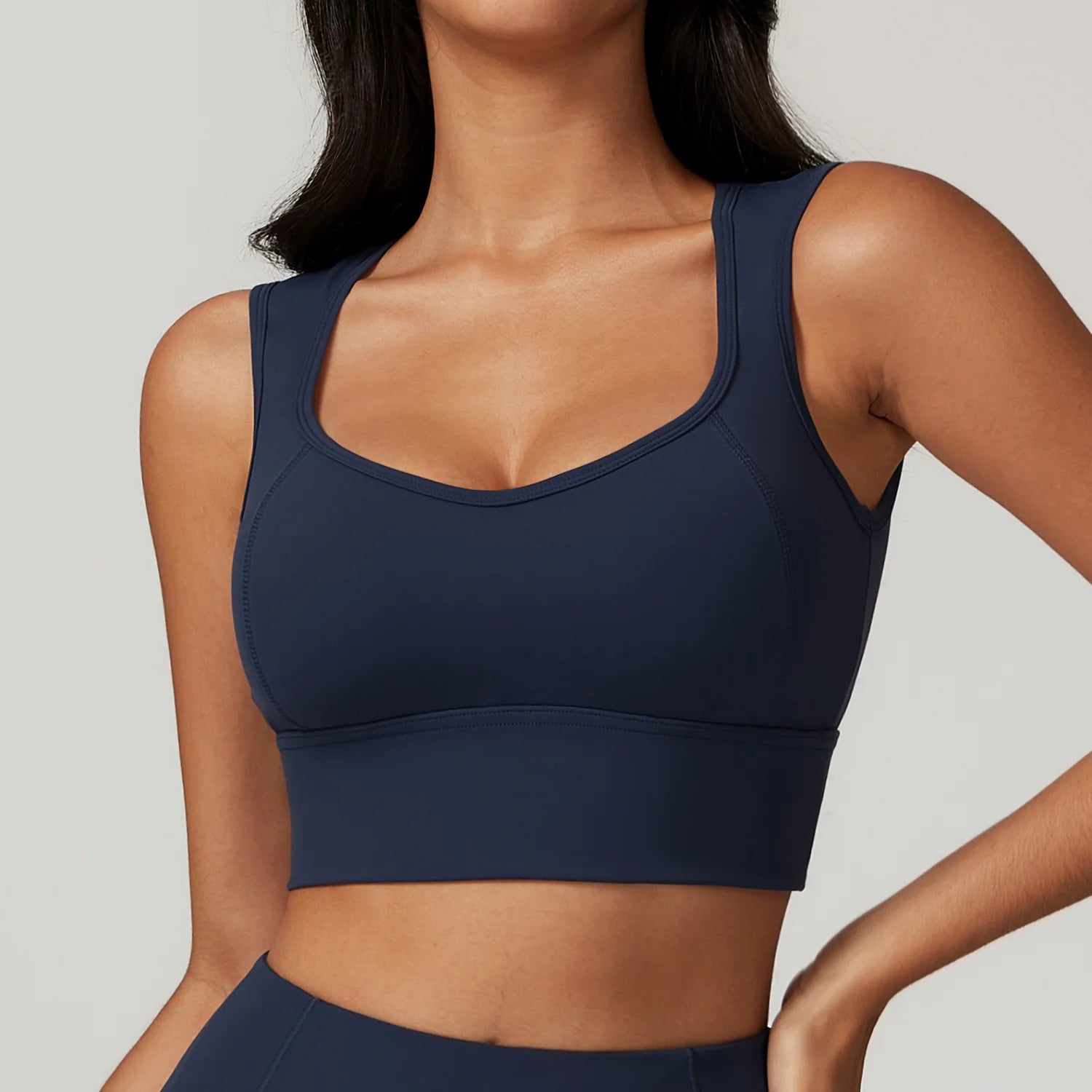 Women Fitness Top High Strength Backless and Breathable