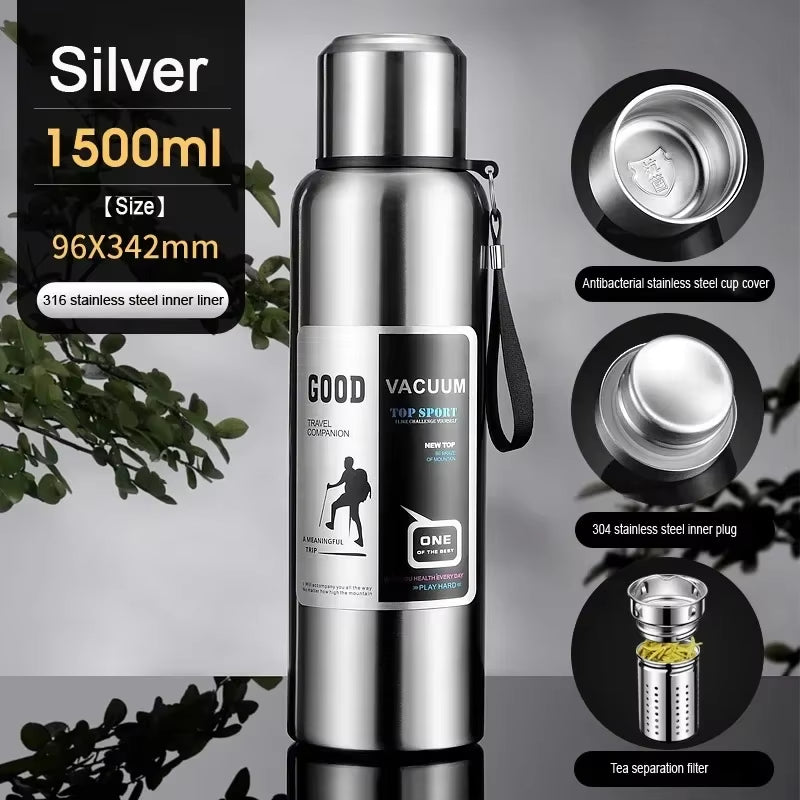Large Capacity Cold Thermal Thermos Stainless Steel Insulated