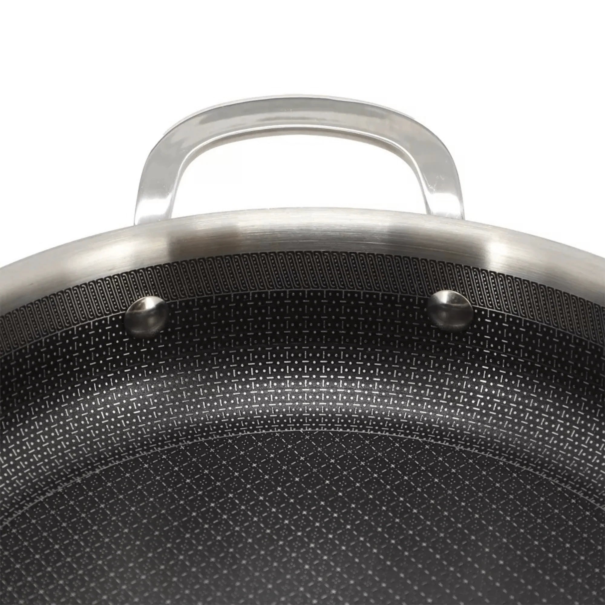 9-Inch 3-Ply Stainless Steel Nonstick Deep Fry Pan with Lid