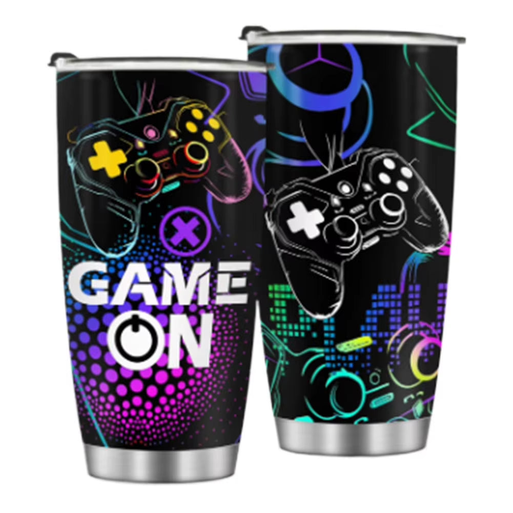 20 oz. Stainless Steel Insulated Gamer Tumbler Cup