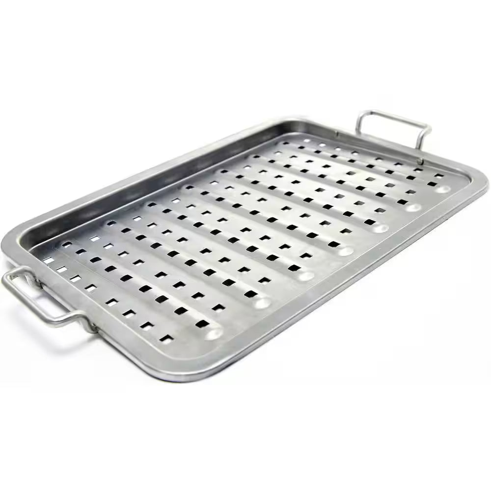 Flat Stainless Steel Grill Topper