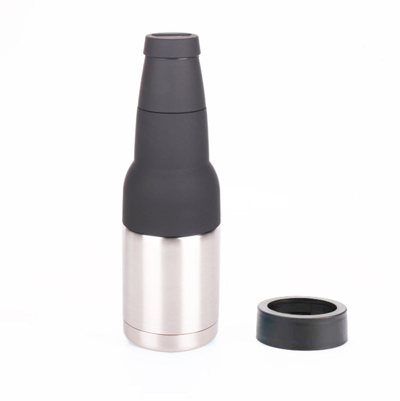 Double-Wall Vacuum Insulated Can and Bottle Koozie: The Ultimate Drink Insulator