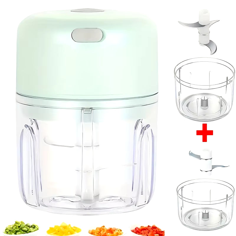 100/250ML Portable Electric Garlic Masher Crusher Garlic Chopper USB Food Kitchen Tools