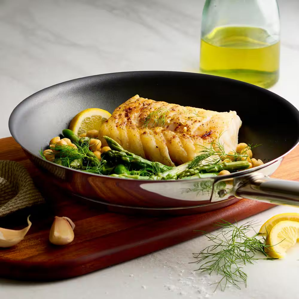 10 In. Stainless Steel Nonstick Frying Pan