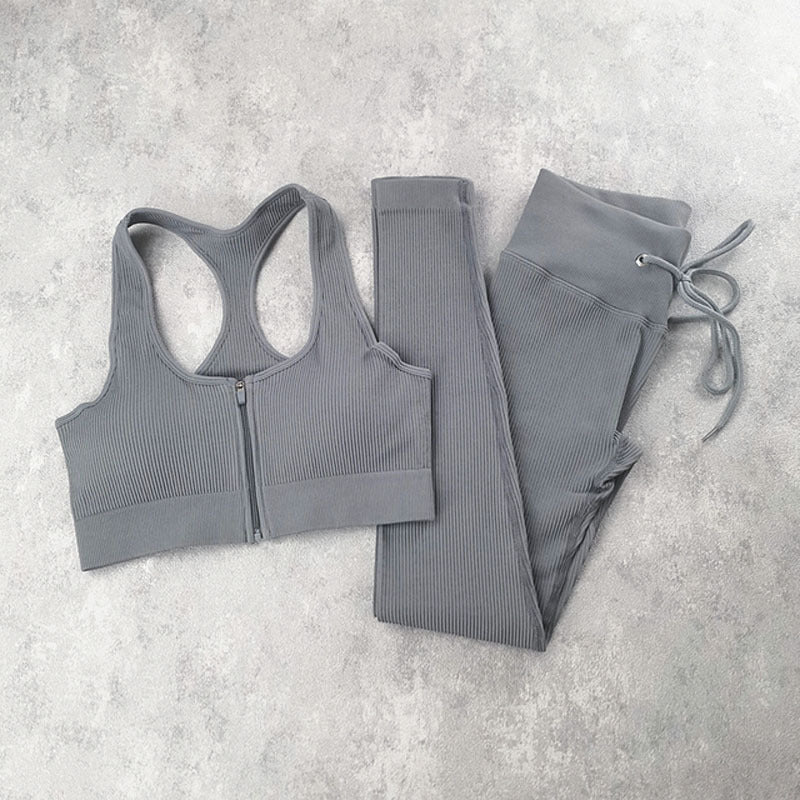 Ladies Fitness Short-sleeved Yoga Suit