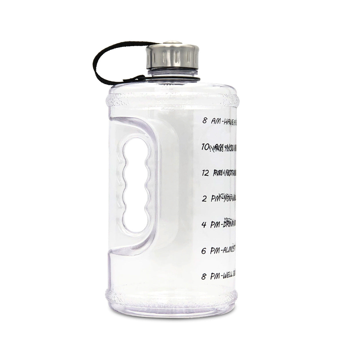 2.2L Sports Bottle Gradient Plastic Gym Large Capacity