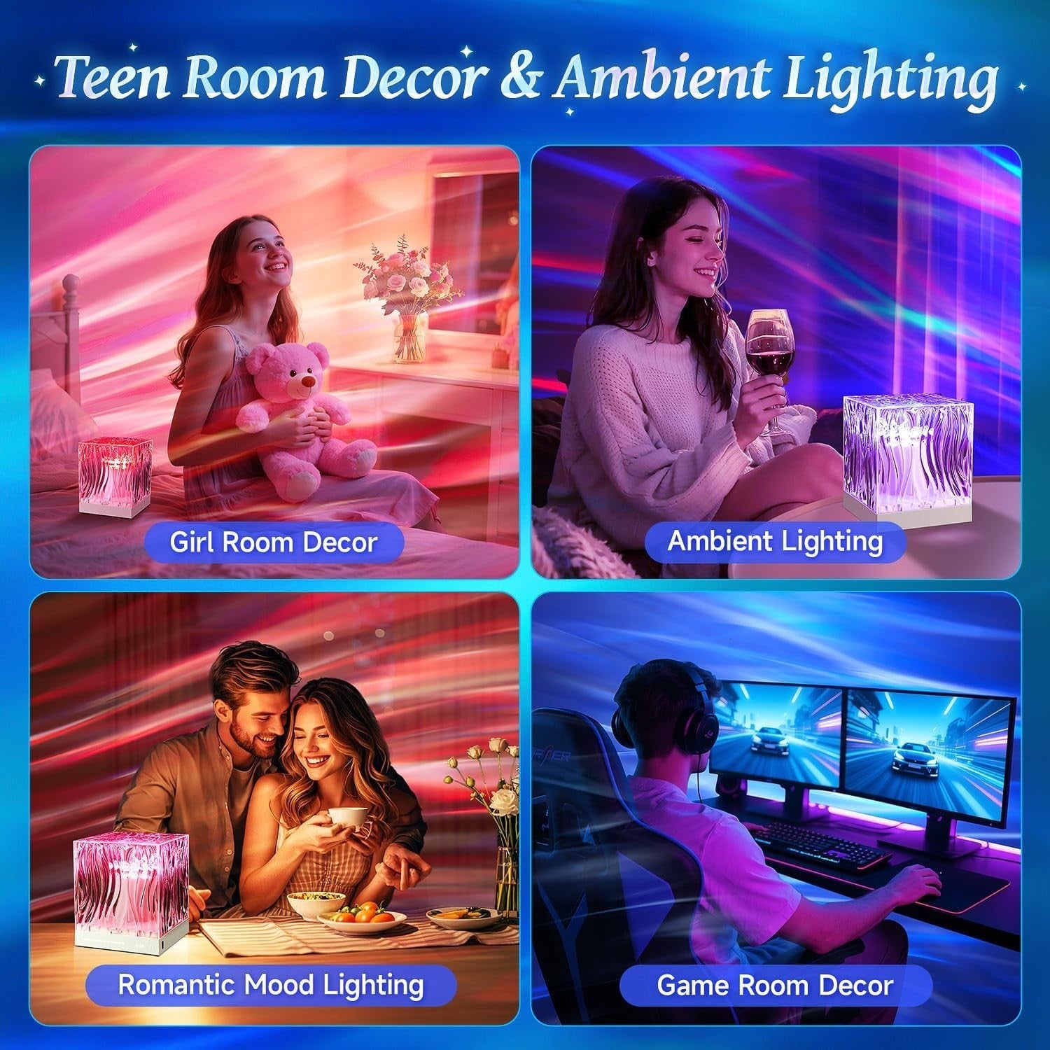 Northern Lights Projector with 18 colour