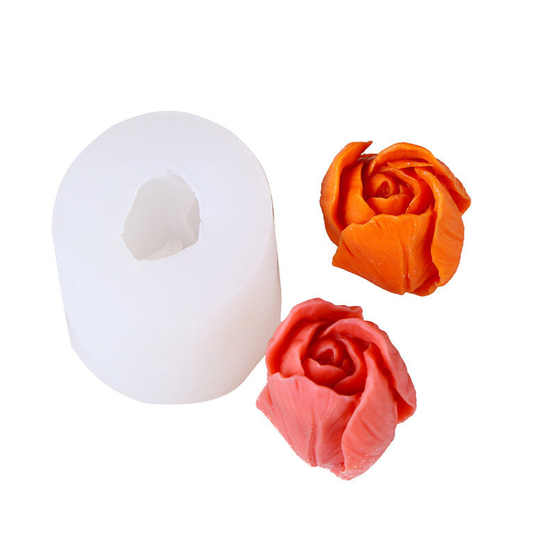 Tulip Flower Scented Candle Silicone Mold