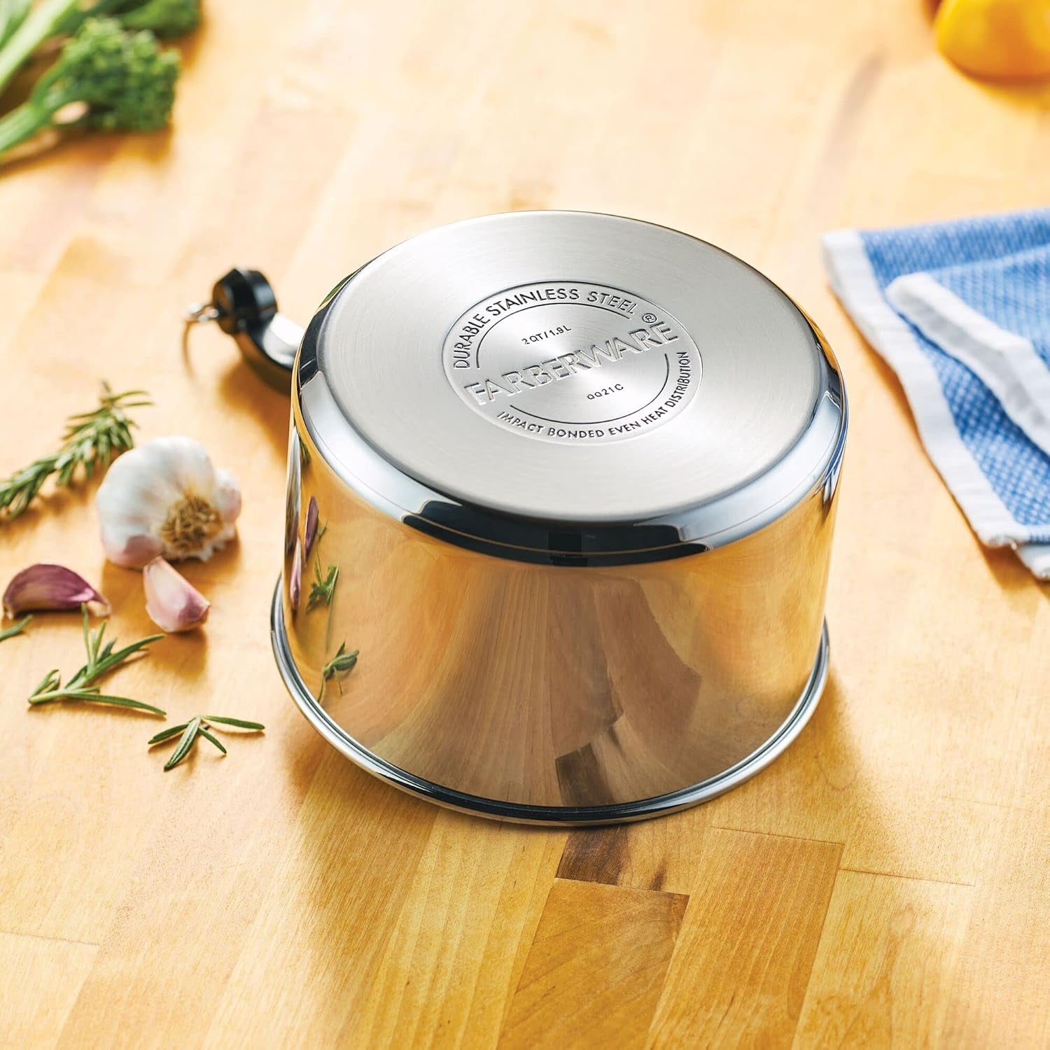 2-Quart Classic Stainless Series Covered Double Boiler