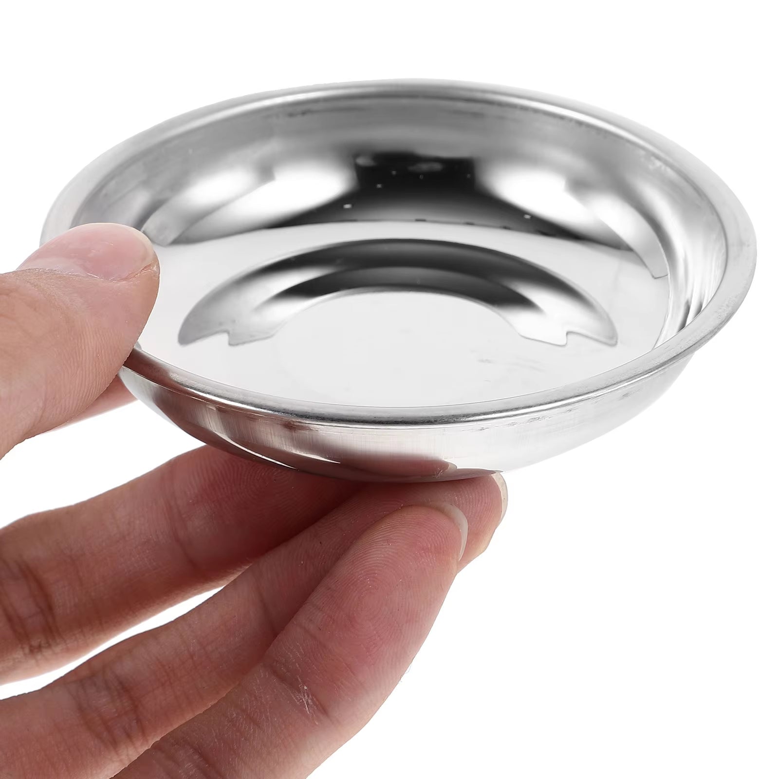 Stainless Steel Sauce Dishes Mustard Appetizer Plates