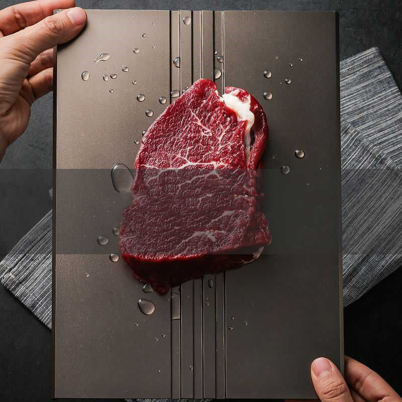 Defrost Food Fast Plate To Quickly Melt Ice