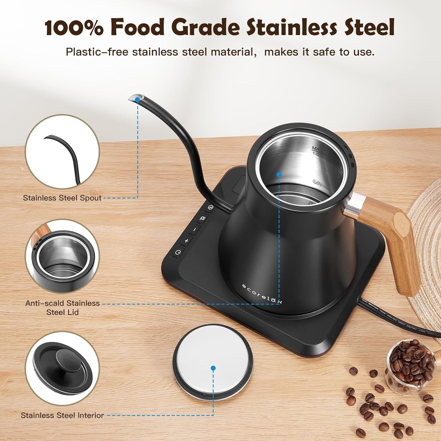 Gooseneck Electric Kettle
