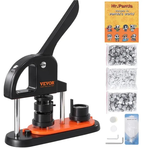 Button Maker Machine Kit – 0.98 Inch (25mm) DIY Pin Maker