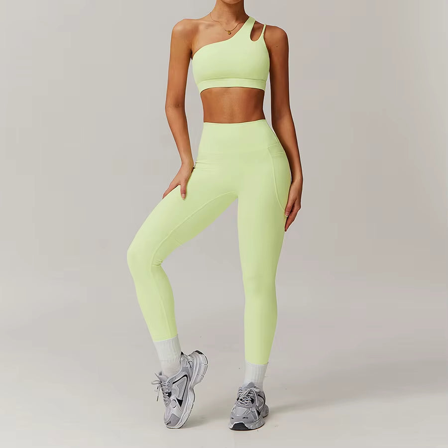 White Yoga Sets Women Sport Femme Rib Activewear Set Girls Seamless Fitness Suit Workout Clothes Athletic Wear Seamless Gym Set