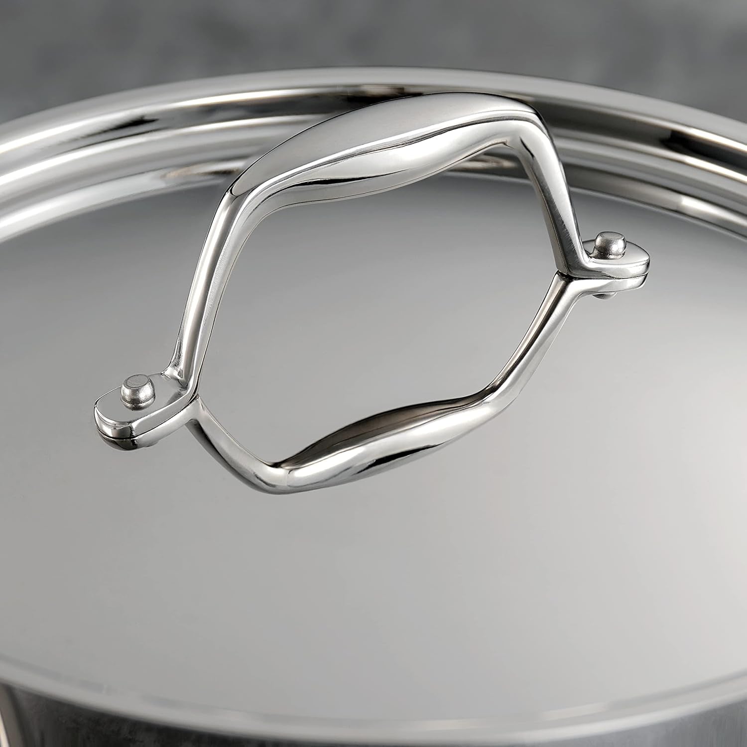Signature Tri-Ply Clad Stainless Steel 2-Quart Sauce Pan with Lid, Induction-Ready, Dishwasher-Safe, Nsf-Certified, Made in Brazil