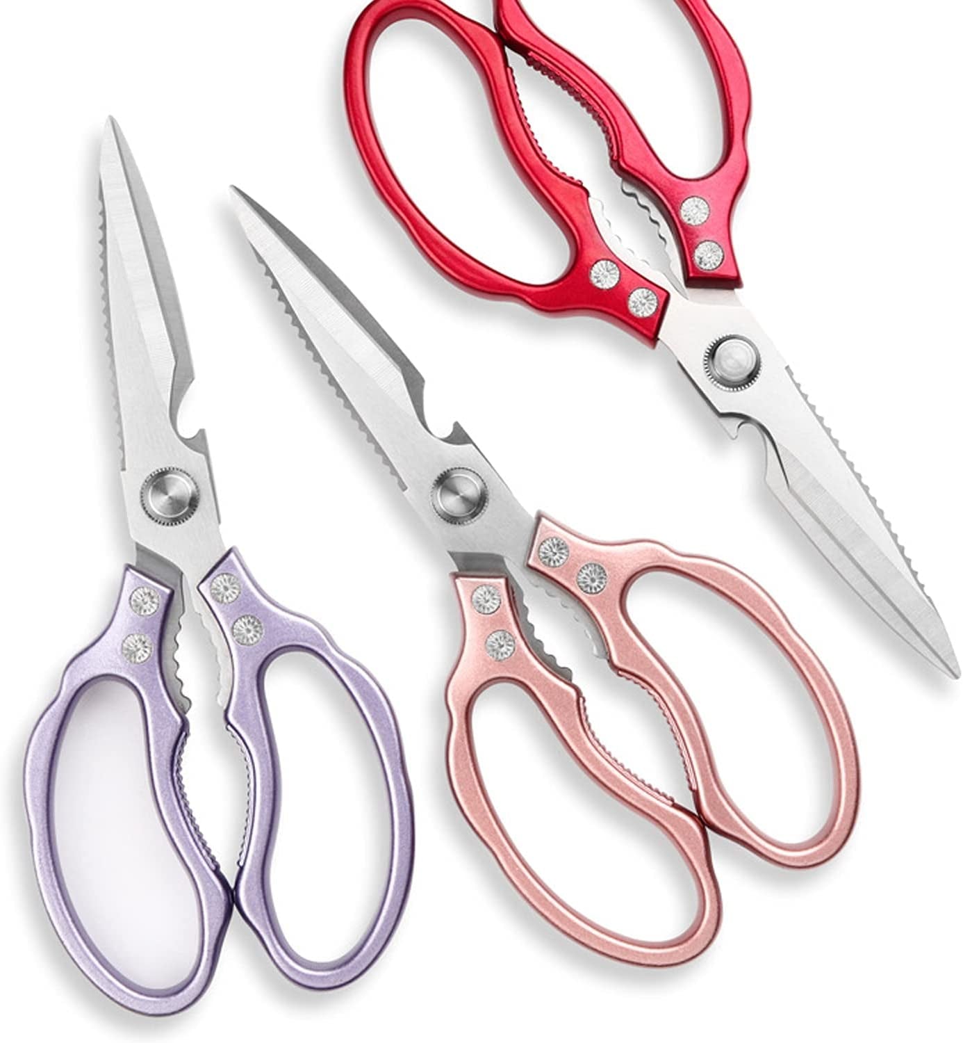 Heavy Duty Sharp Kitchen Scissors Cooking Shears for Meat