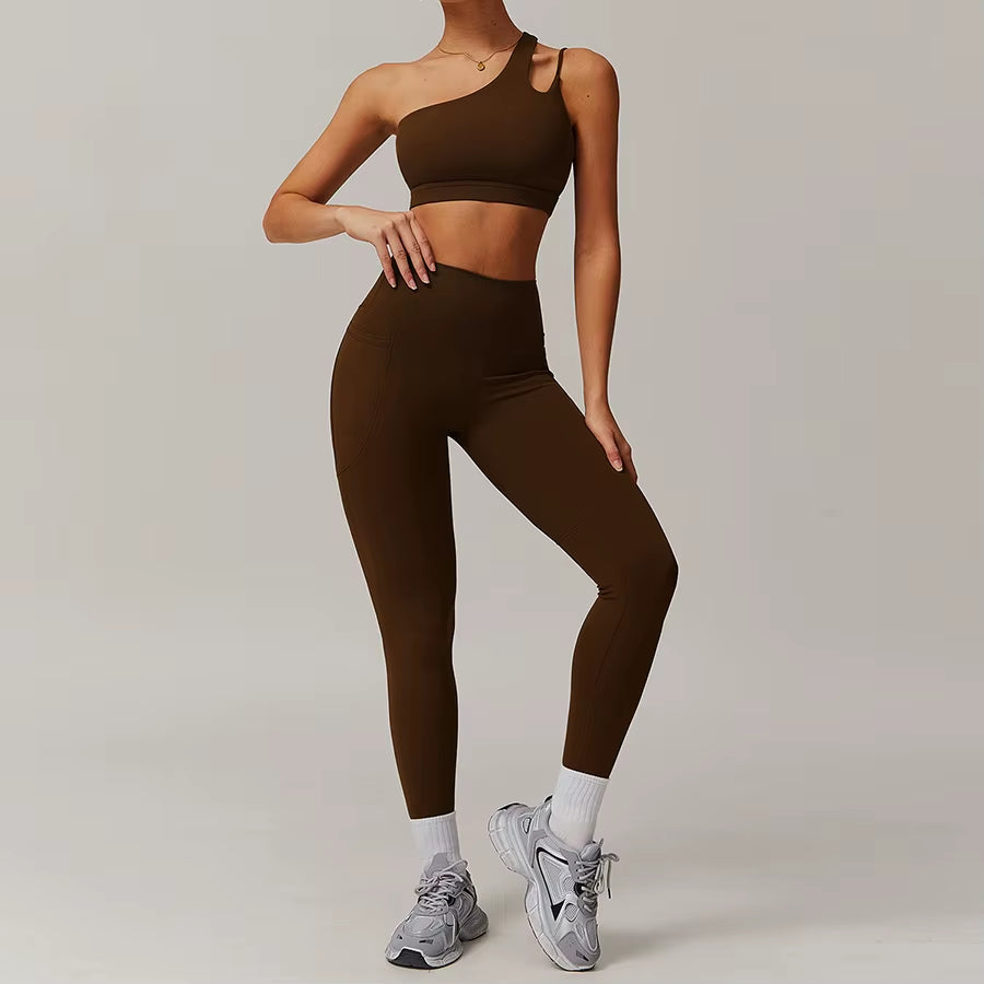 White Yoga Sets Women Sport Femme Rib Activewear Set Girls Seamless Fitness Suit Workout Clothes Athletic Wear Seamless Gym Set