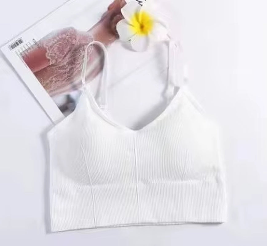 Women Fitness Top Seamless Crop Top Push up
