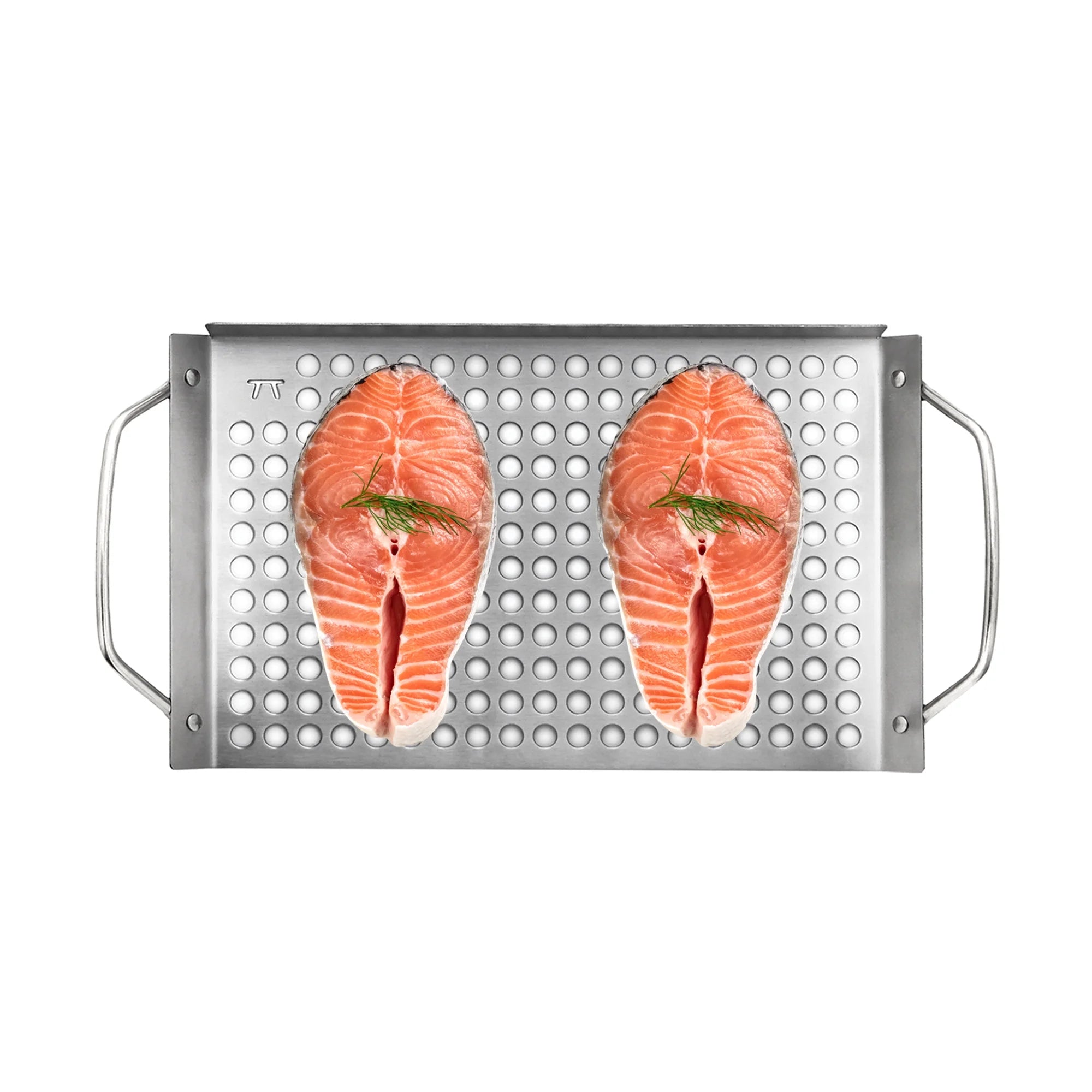 Stainless Steel Grill Topper Grid, 11 X 7-Inch
