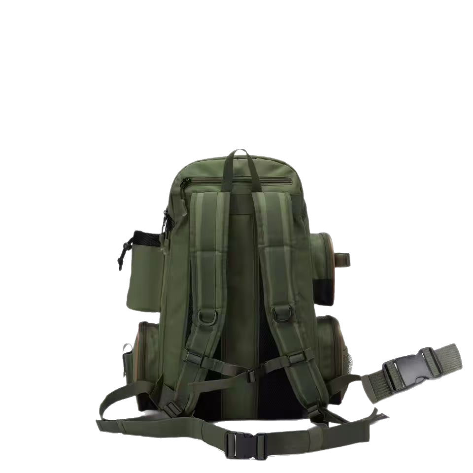 Fishing Gear Boxed Backpack Waterproof Fishing Bag