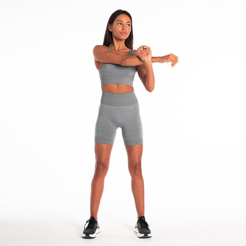 Seamless Shorts Fitness Suit