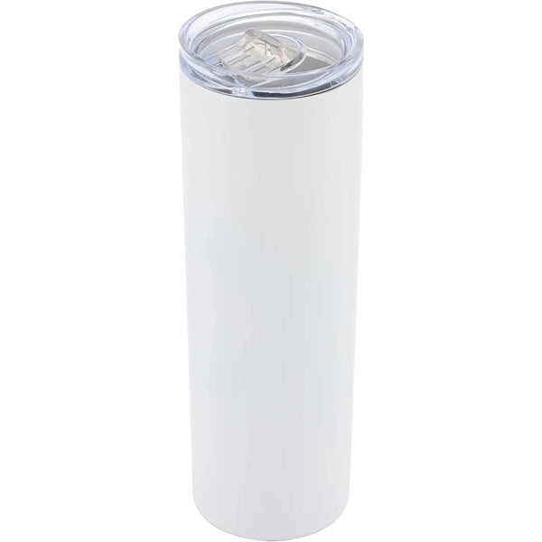 Stainless Steel Double Wall Vacuum Insulated Tumblers With Lid And Straw For Hot Cold Drinks White