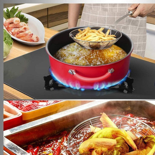 Double Round Reinforced Thick Hot Pot Colander