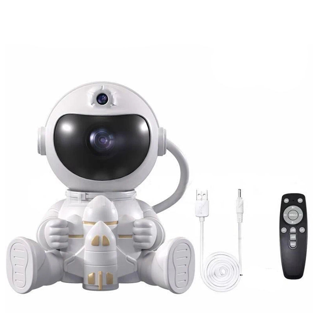 Galaxy Projector Astronaut Night Light with Remote Nebula Star Ceiling Lights