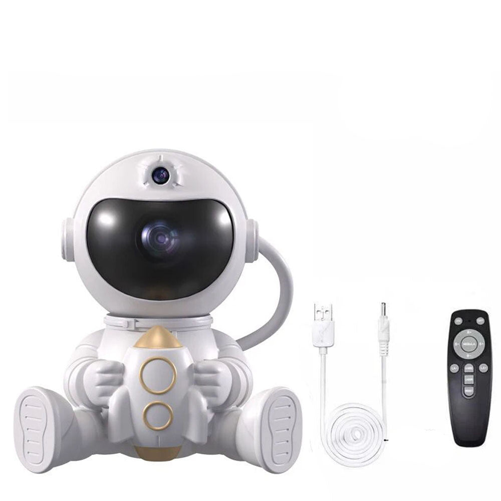Galaxy Projector Astronaut Night Light with Remote Nebula Star Ceiling Lights